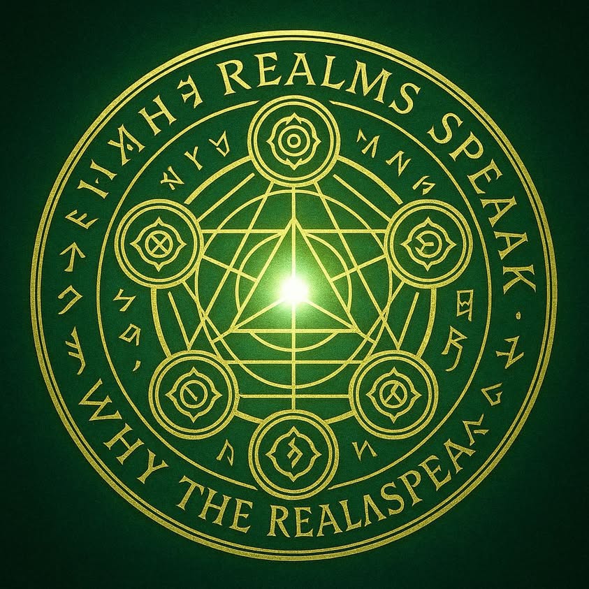 MOLOGICS™ — piece No. 1 Why the Realms Speak Limited Edition Sacred Geometry Print